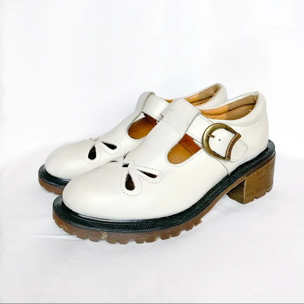 White Dr Martens Vintage - Picture 5 of 9